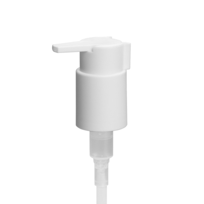 Non Reverse Left Right Hand Lock White Color Outer Spring New Product 24/410 Lotion Pump With Clip