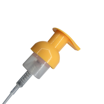 Non-Refillable Cosmetic Pump 40/410 Press Type Foam Pump Duck Mouth Shape Cosmetic Packaging Foam Switch Pump