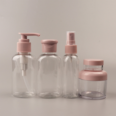 Practical Portable Toiletries Containers Plastic Travel Size BEAUTY PACKAGING Airplane Bottle Kit With Travel Size Spray Bottle