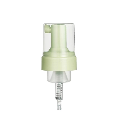 Child Safe Foam Pump Neck 30mm Pump With Lid For 100ml 150ml Bottle Packaging Foam Pump Dispenser Cosmetic Facial Cleansing Head