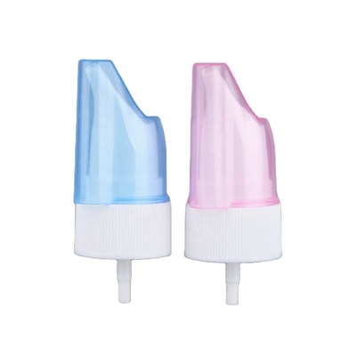 Non Spill 30/410 Plastic Medical Nasal Spray Pump Mist Nasal Sprayer With Colorful Cap